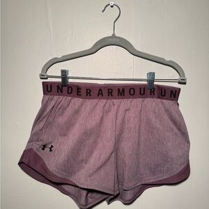 LG Women's Athletic Shorts in Purple